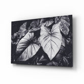 Leaves Glass Wall Art.